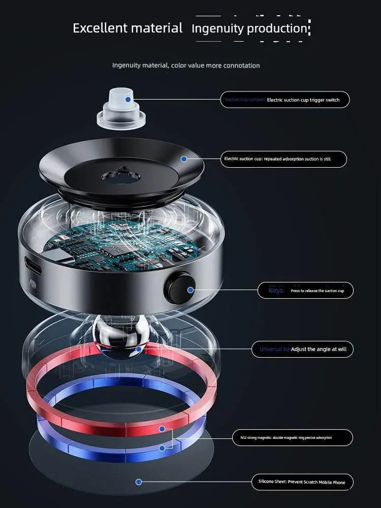 Vacuum Adsorption Phone Mount.