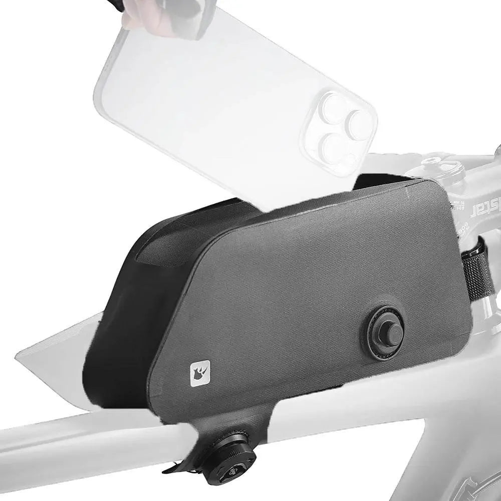 Rhinowalk 2L Waterproof Bicycle TopTube Bag Magnetic Bike Bag Road Bicycle Front Bag Compact Size Quick Release Buckle Cycle Bag - ACHETE LTD