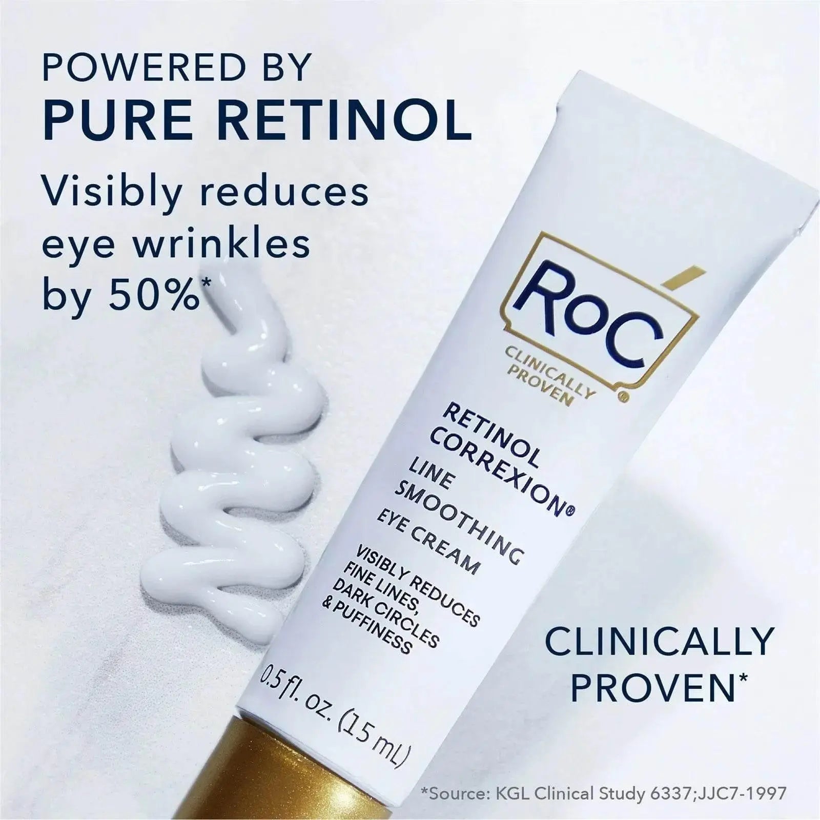 Roc Retinol Anti-Wrinkle + Firming Eye Paste For Dark Circles & Puffy Eyes Retinol Anti-Wrinkle Firming Eye Cream - ACHETE LTD