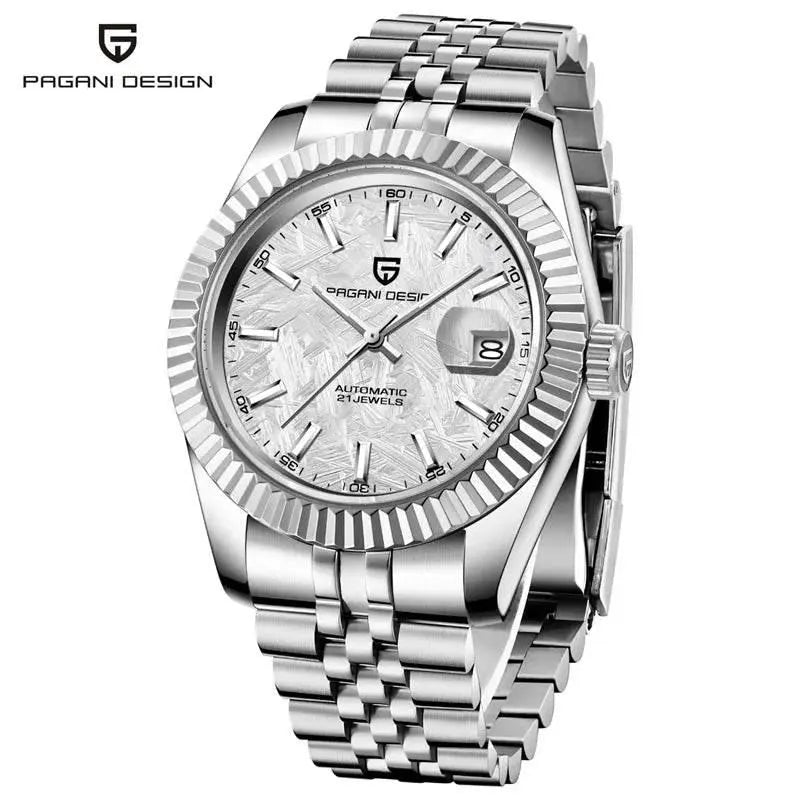PAGANI DESIGN Men Mechanical Watch Luxury Automatic Watch Sport Stainless Steel 100M Waterproof Watch for Men - ACHETE LTD