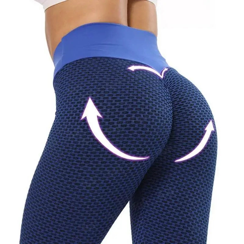 3D Mesh Knitting Yoga Pants Women High Waist Push Up Seamless Sport Legging Gym Tights Quick Dry Running Fitness Pants - ACHETE LTD