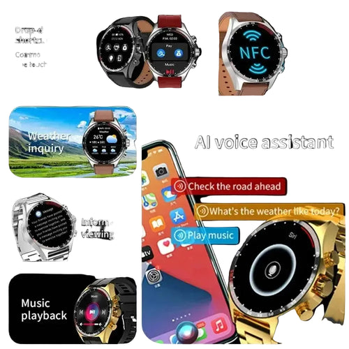 BluetoothCall Compass Smart Watch.