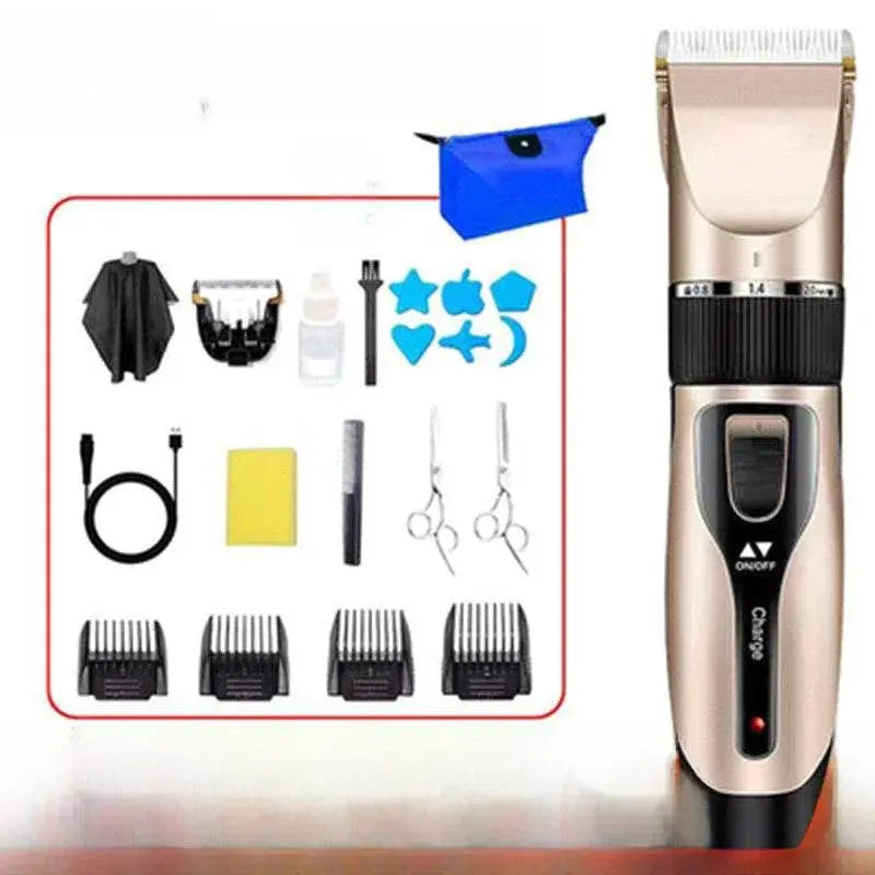 Hair Clipper Electric Hair Clipper Rechargeable Electric Shear Self-Shaving Electric Razor Shaving Hair For Home - ACHETE LTD
