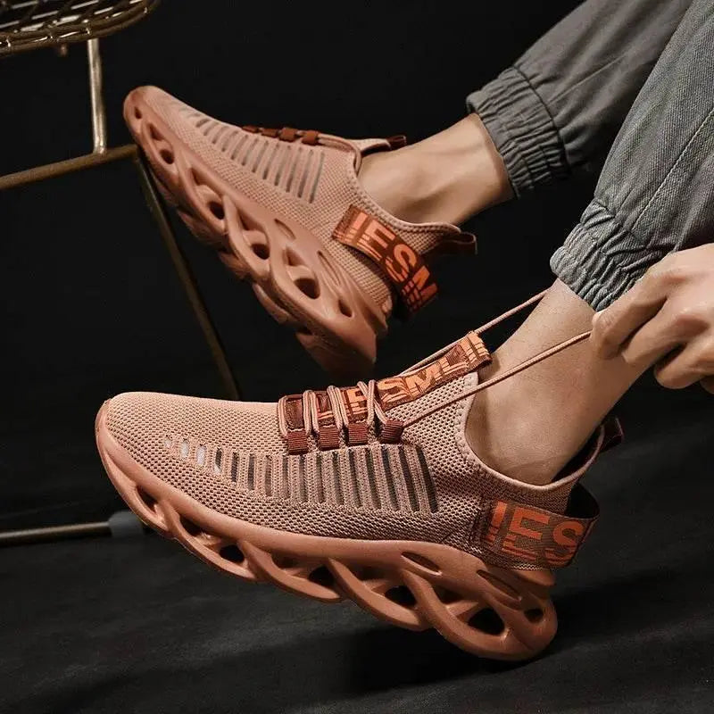Men Shoes Comfortable Sneakers Breathable Running Shoes For Men Mesh Tenis Sport Shoes Waling Sneakers - ACHETE LTD
