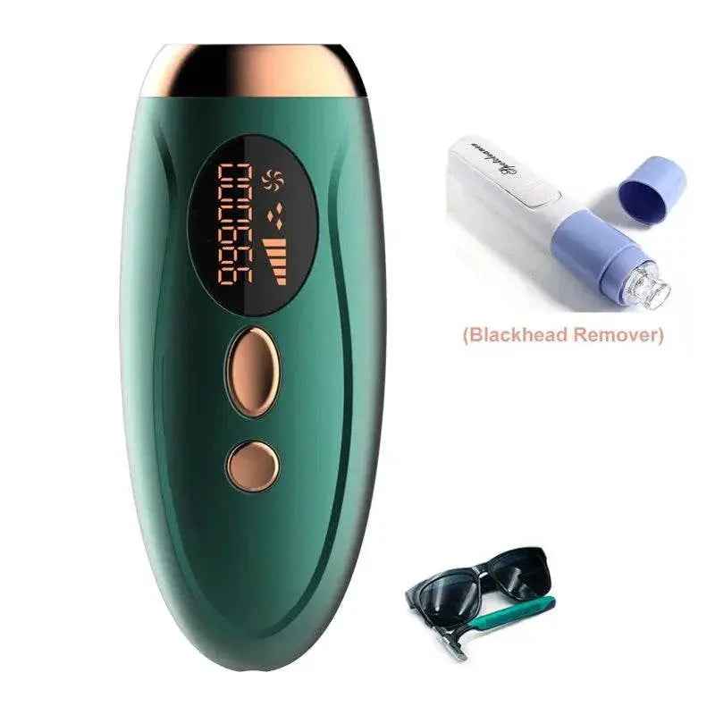 Laser Epilator 999900 Flashes Bikini Trimmer Permanent LED Facial IPL Hair Remover for ladies Men Drop shipping - ACHETE LTD