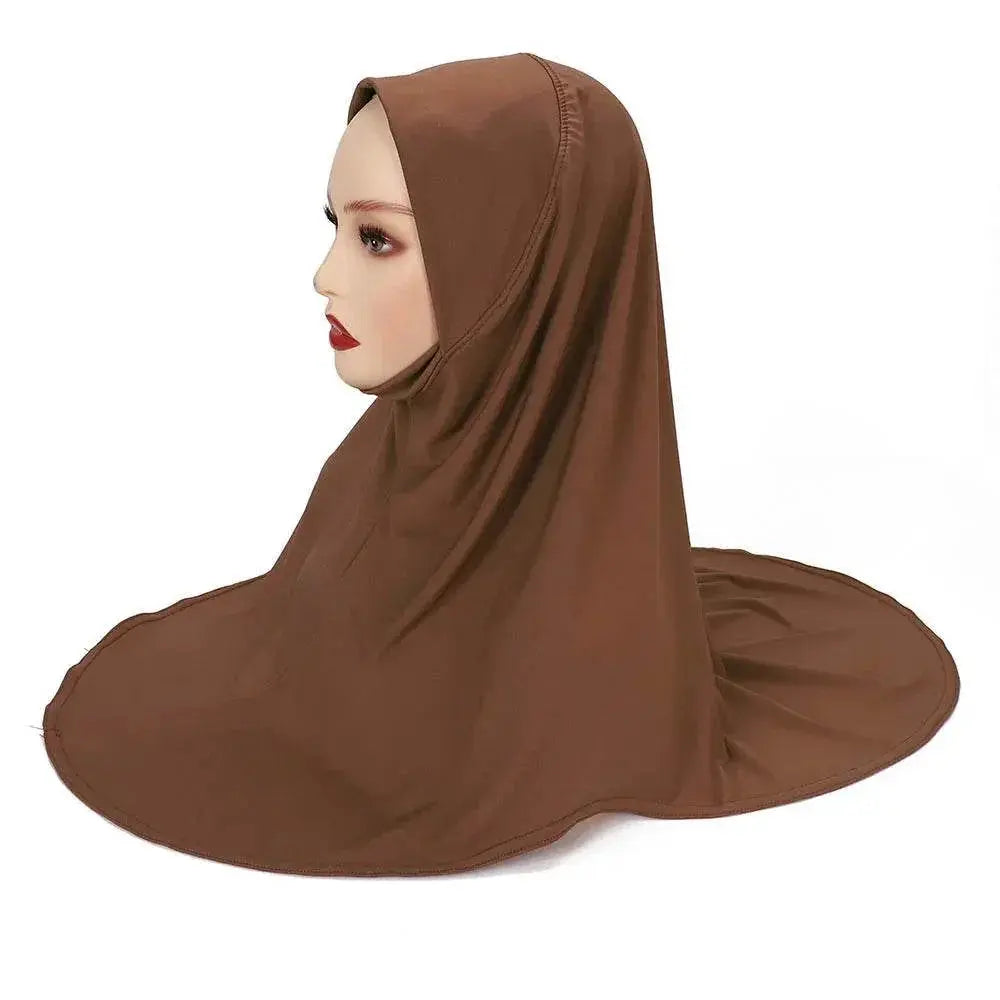 hot selling one piece hijab ready to wear instant bawal instant headscarf instant for muslim women - ACHETE LTD
