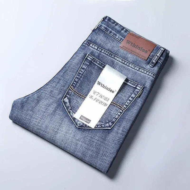 Men's Classic Jeans Jean Homme Pantalones Hombre Men Spijkerbroek Mannen Soft Black Biker Masculino Denim Overalls Men's Pants - ACHETE LTD