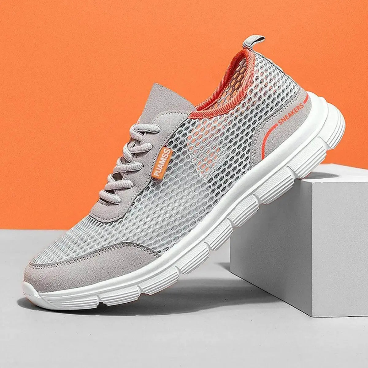 Men Sneakers Summer Mesh Running Shoes Lightweight and Breathable Sneakers For Men - ACHETE LTD