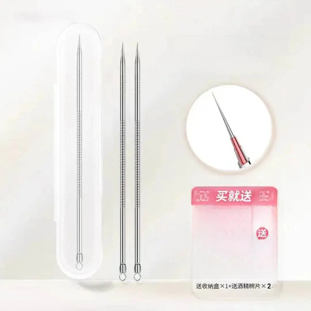 Pimple Pin Blackhead Removal Acne Needle Suit Pop Pimples Closed Mouth Handy Gadget Facial Beauty Tools Fat Particles - ACHETE LTD