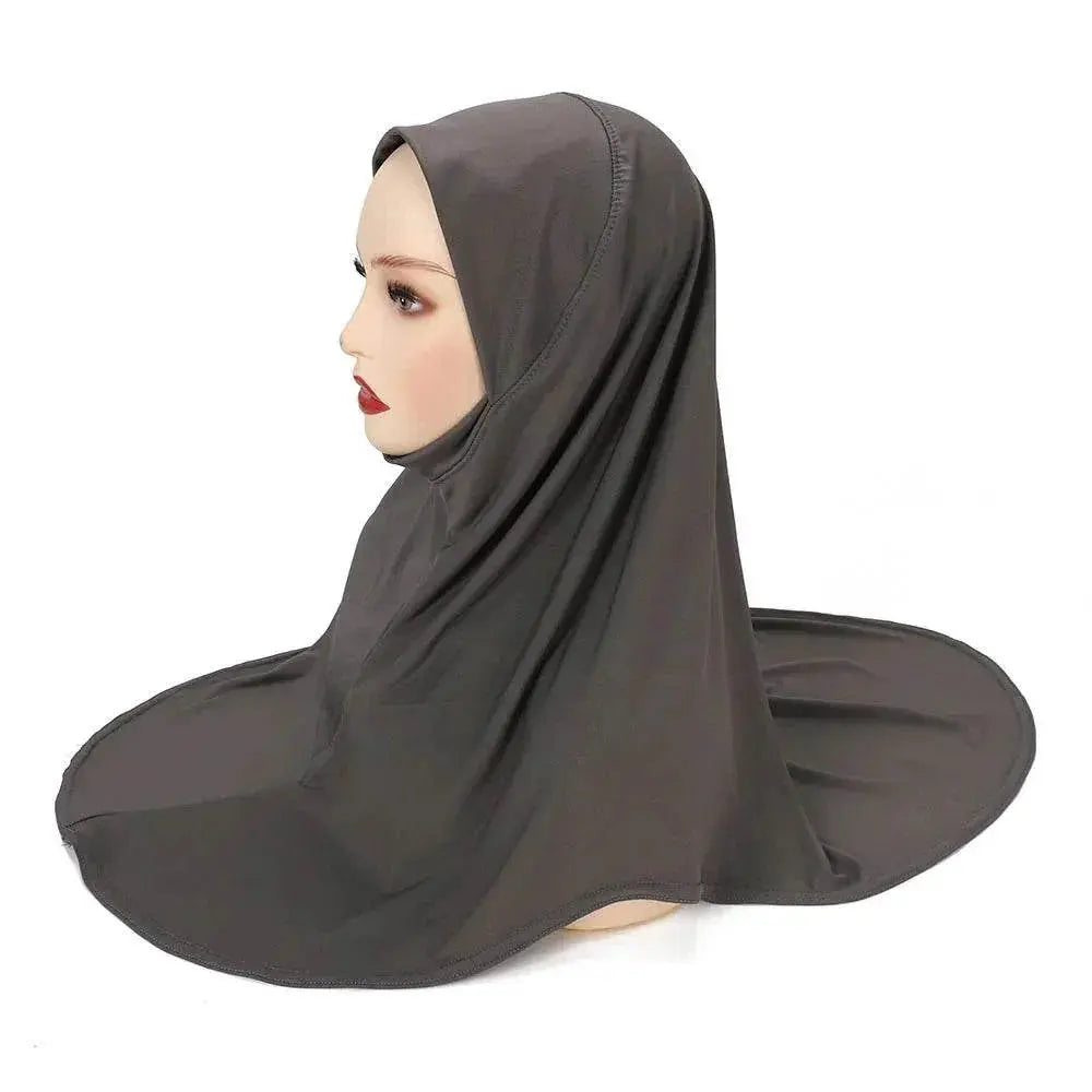 hot selling one piece hijab ready to wear instant bawal instant headscarf instant for muslim women - ACHETE LTD