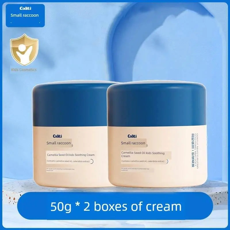 Coati Kids Face Cream Baby Body Lotion Skin Care Fall and Winter Moisturizing Moisturizing Skin Camellia-Seed Oil Camellia Oil - ACHETE LTD