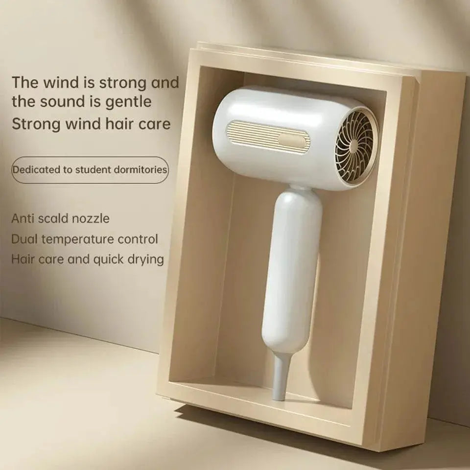 Electric Hair Dryers Professional Blow Dryer Negative Ionic Blow Hair Dryer For Home Appliance With Salon Style Small Size - ACHETE LTD