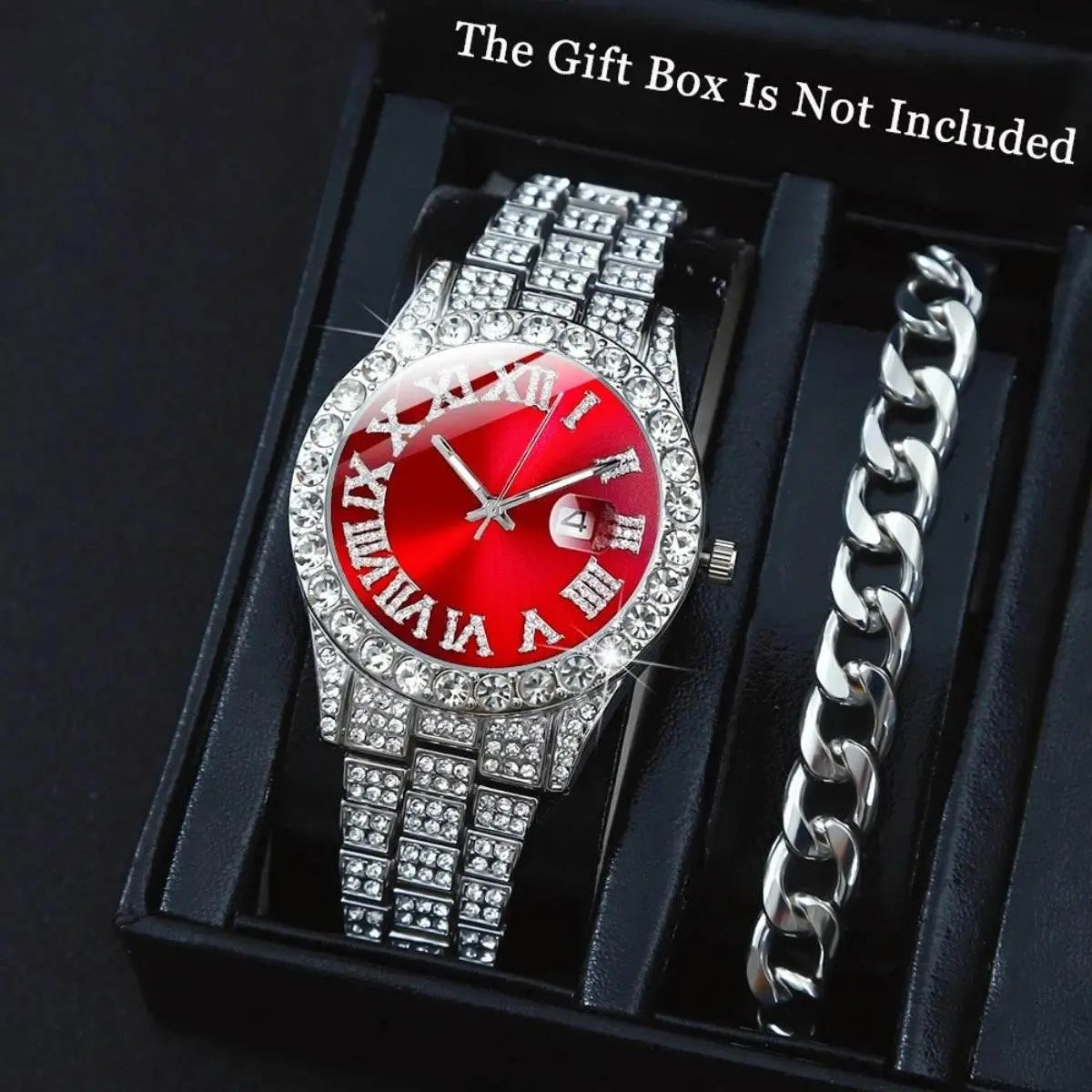 2pcs/ Set, Men's Watches, Mens Fashion Quartz Watch set - ACHETE LTD
