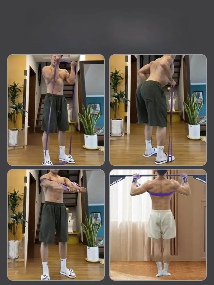 Men Fitness Chest Muscle Pull-up Elastic Band - ACHETE LTD