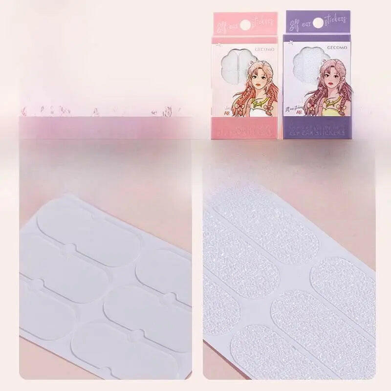 Genie Ear Patch Change Wind Ear Stand Ear Silicone Magic Tape Correction Ear Show Face Small Nature Face Long-Lasting Beauty - ACHETE LTD