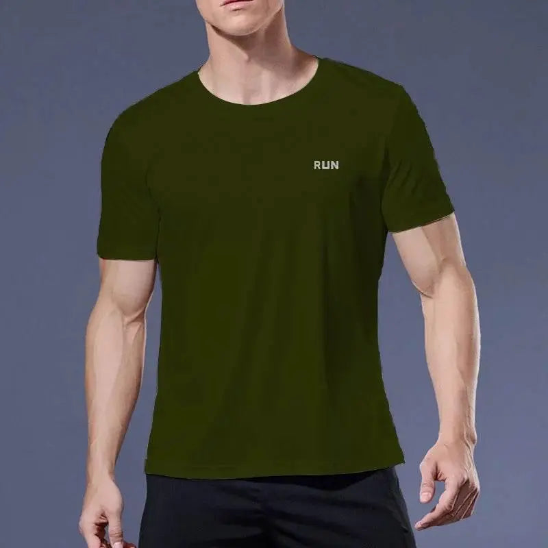 Running Shirts Soccer Shirts Men's Jersey Sportswear Men's Running T-Shirts Quick Dry Compression Sport T-Shirts Fitness Gym - ACHETE LTD