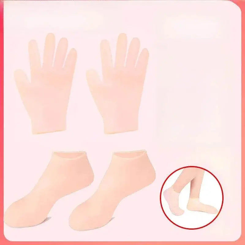 Moisturizing Female Care Tender Whitening Dead Skin Removing Gloves - ACHETE LTD