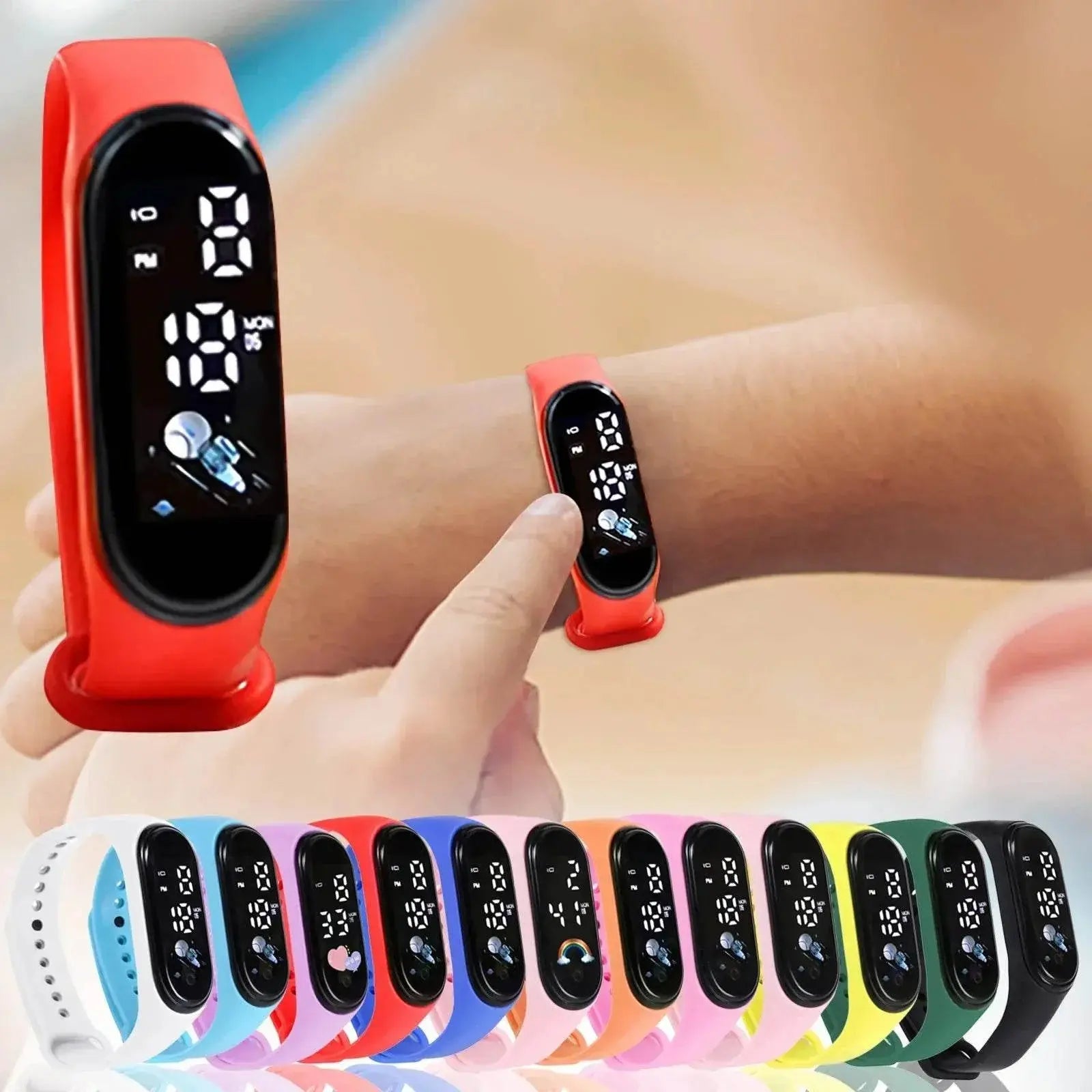 Children's Sports Watch Outdoor Bracelet Electronic Watch Children's Bracelet - ACHETE LTD
