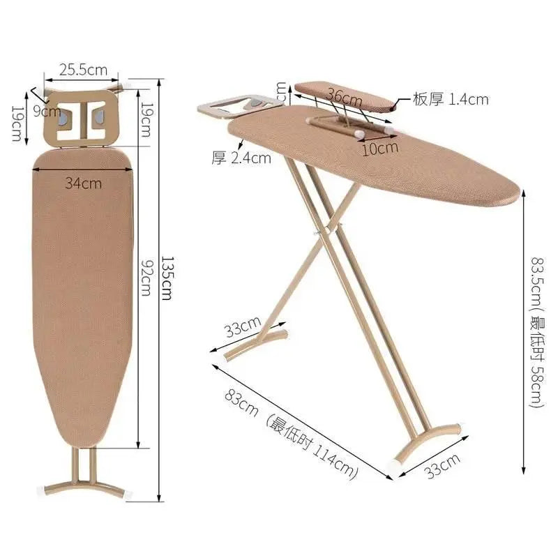 Household Folding Ironing Board Set Hotel Clothing Irons Board Rack Ironing Board Table Gifts To Mother Freeshipping - ACHETE LTD