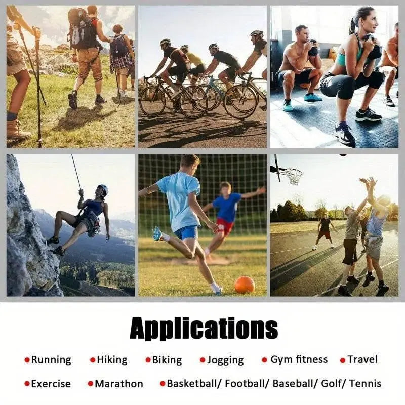 1pair Compression Socks for Men & Women Compression Socks for Running,Travel，Best Ankle Compression Socks for Foot - ACHETE LTD