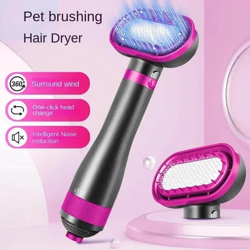 Pet Hair Dryer Dog Grooming Golden Retriever Hairdressing Dog Drying Brush Hair Comb Mute Not Hurt Hair Water Blower - ACHETE LTD