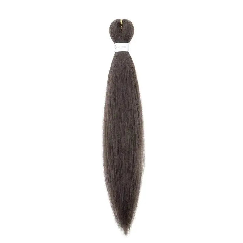 3Pcs Synthetic 20Inch Braiding Hair Pre Stretched Hair Extension Afro Braid Yaki Straight Hair Extension for Women - ACHETE LTD