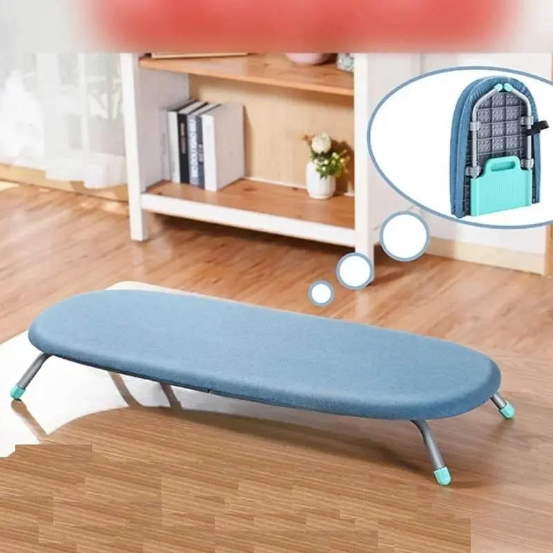 Mini Ironing Board Folding Table Foldable Ironing Board Multifunctional Ironing Board Stand for Home and Travel Use 81.5x31x12cm - ACHETE LTD