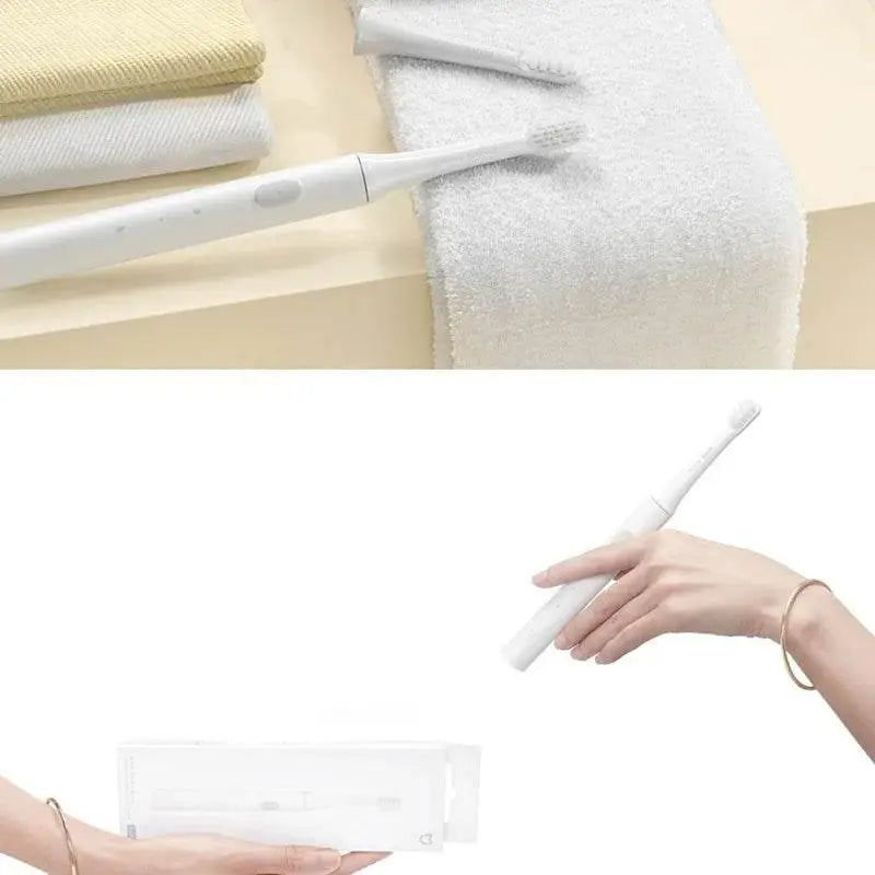 XIAOMI Mijia T100 Sonic Electric Toothbrush Mi Smart Waterproof Tooth Head Brush IPX7 Rechargeable USB for Teeth Brush Whitening - ACHETE LTD