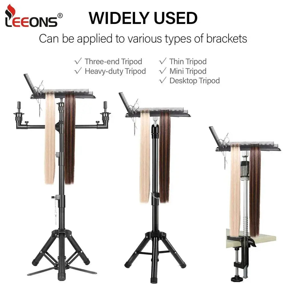 Hair Extension Holder Stand Wig Hair Tray Braiding Hair Rack Stand Hair Extension Tool Salon Extension Hair Tray For Hair Weft - ACHETE LTD