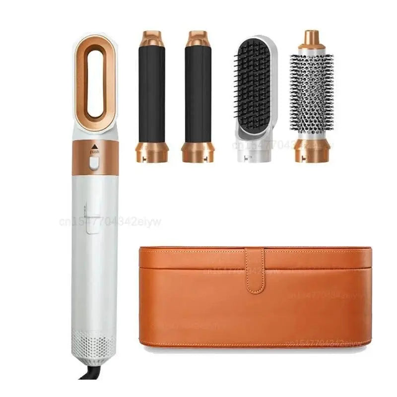 Hair Dryer Brush 5 In 1 Hair Blower Hot Air Styler Comb Automatic Hair Curler Professional Hair Straightener For Dyson Airwrap - ACHETE LTD