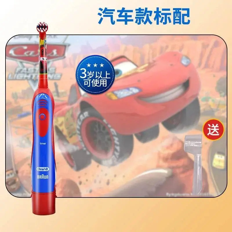 Oral B Electric Toothbrush for Kid Soft Brush Rotation Clean Teeth Brush For Kid Gentle Clean Teeth Waterproof Kid Tooth Brush - ACHETE LTD
