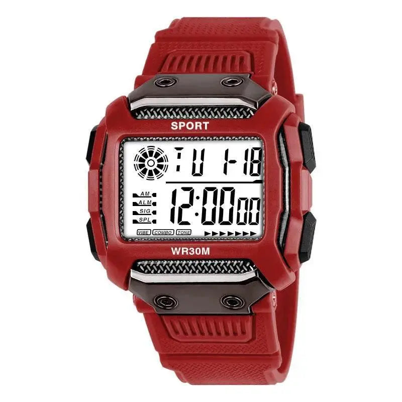 YIKAZE Y11 Men's Sports Watches Waterproof Outdoor Digital Men's Watches LED Alarm Clock Electronic watches for man Student kids - ACHETE LTD