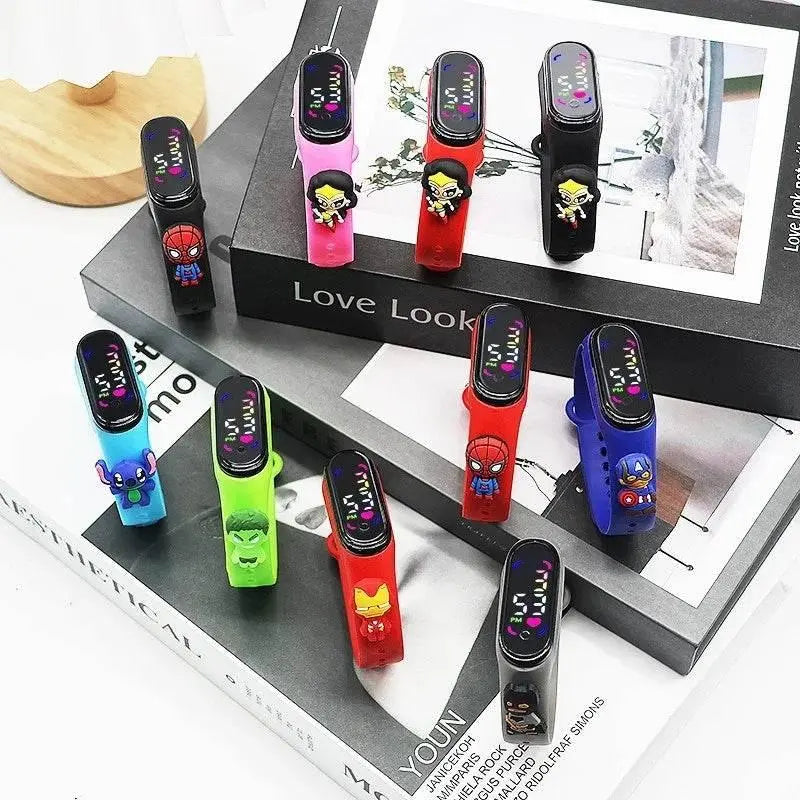 MINISO Electronic Digital Watches Colour screen Display Children's Watch Cartoon Fashion Watches Holiday Gift Kids Watches - ACHETE LTD