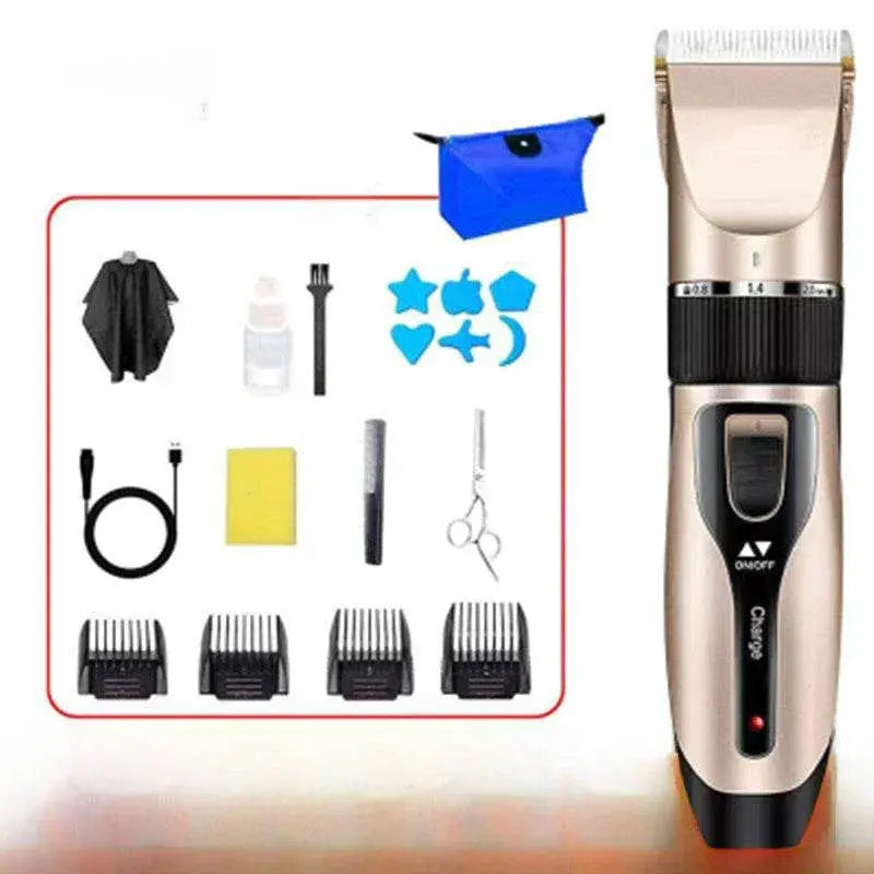 Hair Clipper Electric Hair Clipper Rechargeable Electric Shear Self-Shaving Electric Razor Shaving Hair For Home - ACHETE LTD
