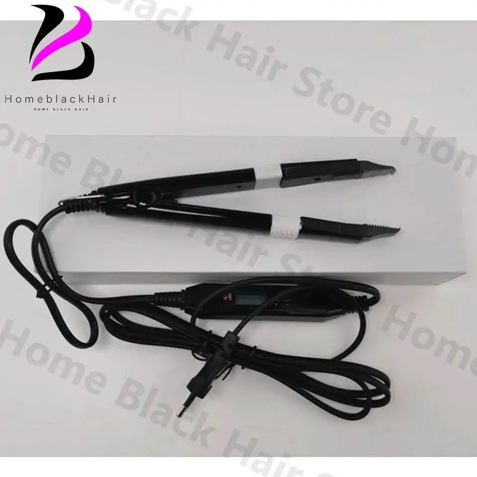 V-Light Technology Hair Extension Machine white Hair Extension Tools Kit Set with V light Hair extension glue - ACHETE LTD