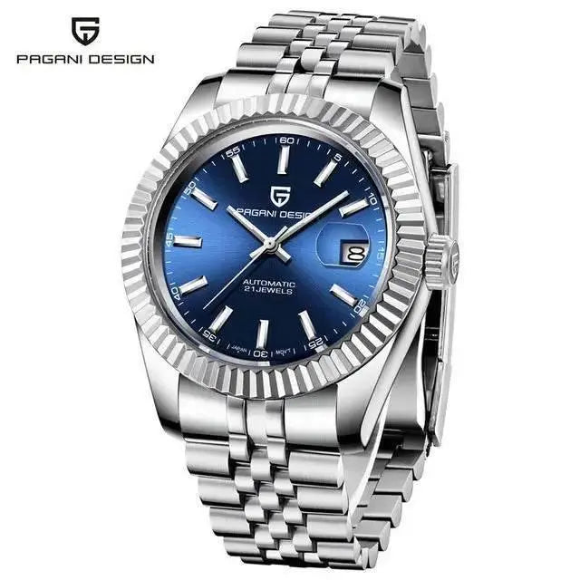 PAGANI DESIGN Men Mechanical Watch Luxury Automatic Watch Sport Stainless Steel 100M Waterproof Watch for Men - ACHETE LTD