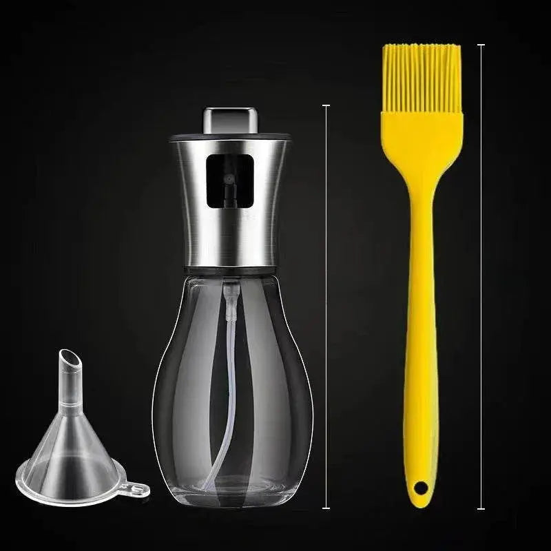 German Oil Dispenser Spray Glass Oil Sprinkling Can Olive Oil Kitchen Cooking Oil Spray-like Barbecue Oil Bottle Food - ACHETE LTD