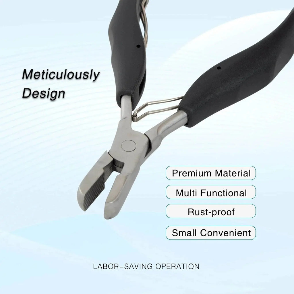 Fusion Bond Crusher Tool Hair Extension Pliers Hair Extension Remove Tool for Keratin Hair Extensions - ACHETE LTD