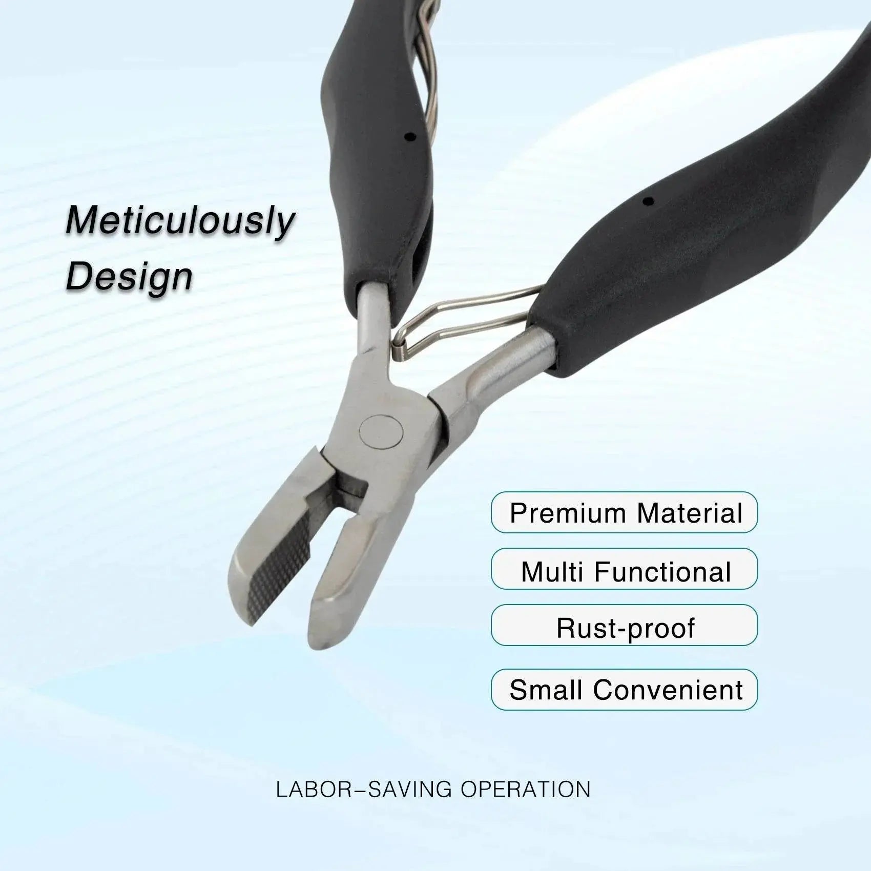 Fusion Bond Crusher Tool Hair Extension Pliers Hair Extension Remove Tool for Keratin Hair Extensions - ACHETE LTD