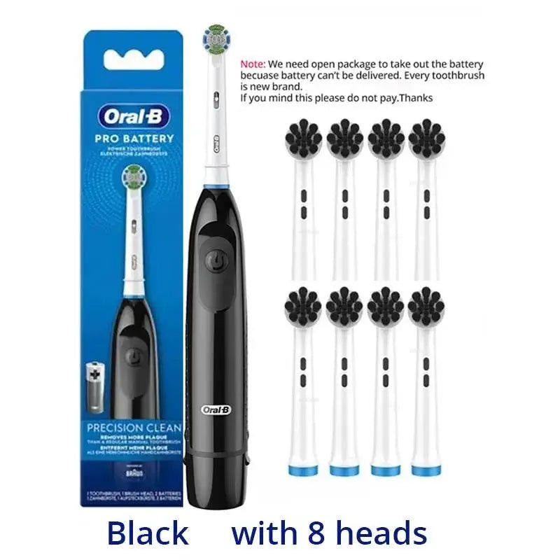 Oral B Electric Toothbrush 5010 Rotation Clean Teeth Adult Teeth Brush Precision Clean Electric Tooth Brush With Extra Refills - ACHETE LTD