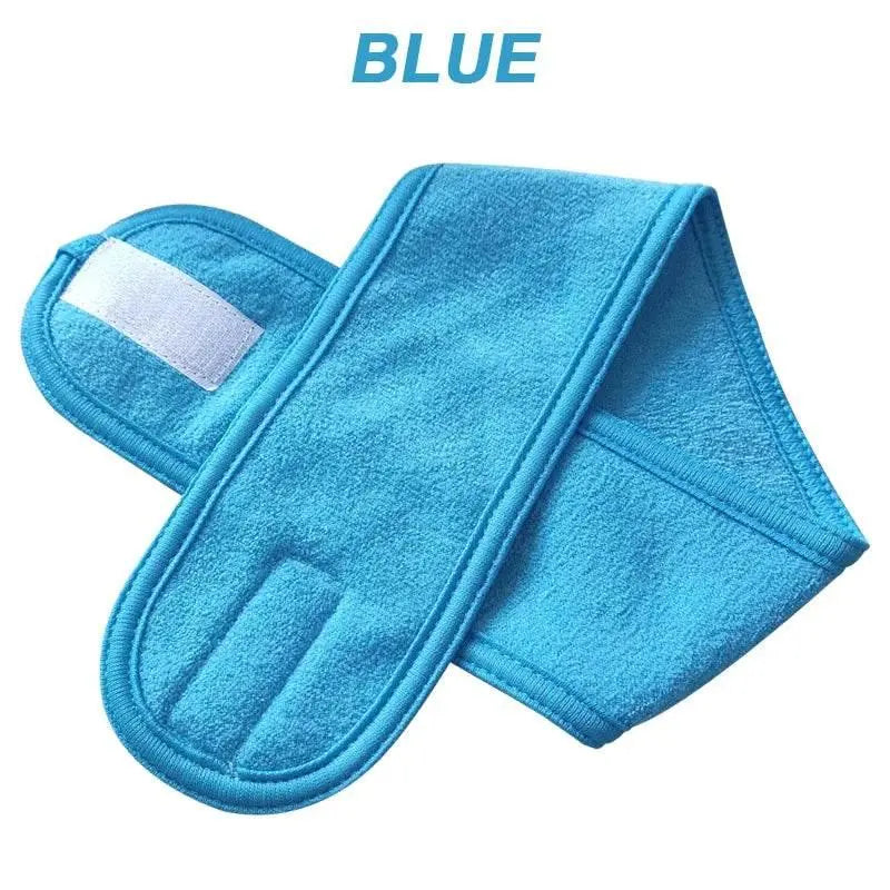 Adjustable Head Band Wide Hairband Yoga Spa Bath Shower Makeup Wash Face Cosmetic Headband for Women Ladies Make Up Accessories - ACHETE LTD