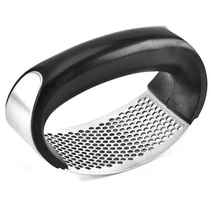 Kitchen Garlic Press Manual Garlic Masher Stainless Steel Garlic Press Chopping Garlic Tool Vegetable Home Gadget Accessories - ACHETE LTD