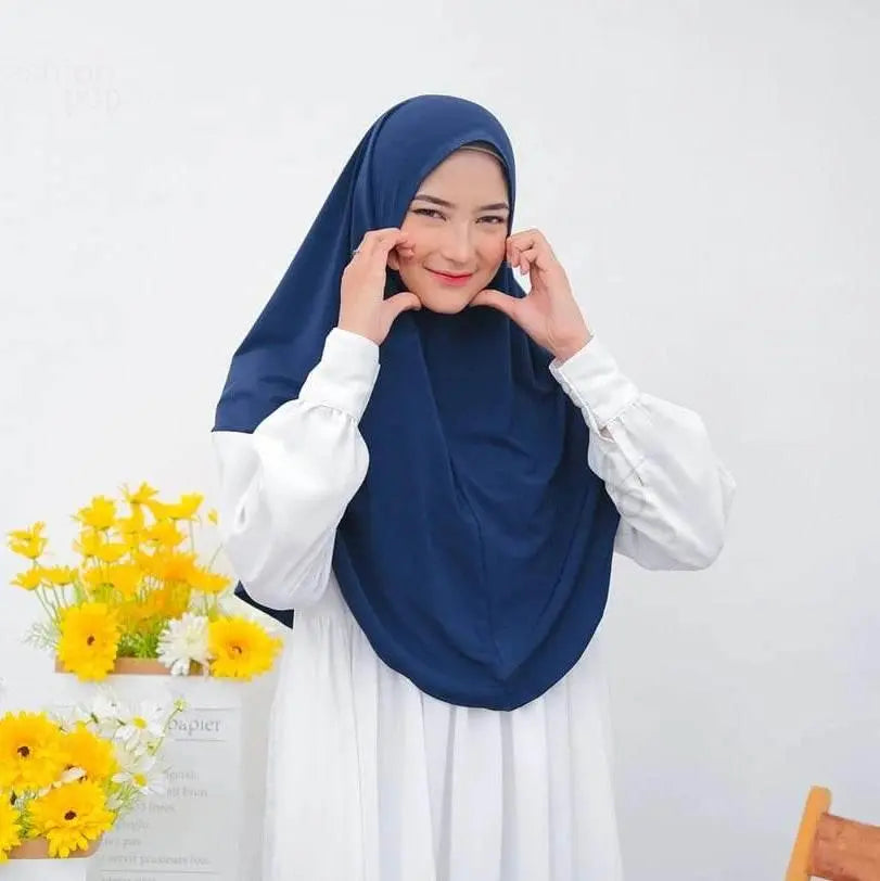 hot selling one piece hijab ready to wear instant bawal instant headscarf instant for muslim women - ACHETE LTD