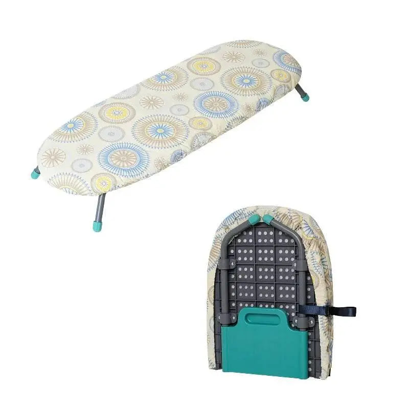 Mini Ironing Board Folding Table Foldable Ironing Board Multifunctional Ironing Board Stand for Home and Travel Use 81.5x31x12cm - ACHETE LTD