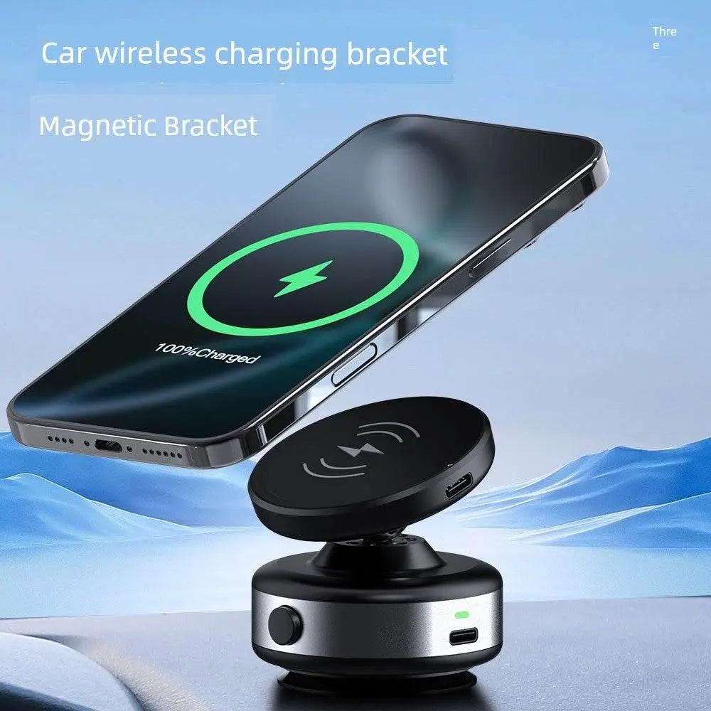 Thetree Car Phone Holder 2025 New Arrival Magnetic Vacuum Adsorption Car Phone Holder Navigation Multifunctional - ACHETE LTD