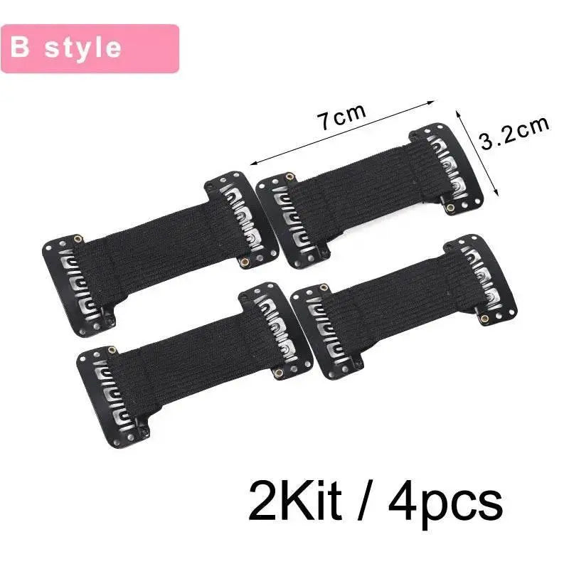 Facelift Stretching Belt Head Bands with Clips Reusable Facial Lifting Bands Stretch Out Strap Adjustable Elastic Band for Hair - ACHETE LTD