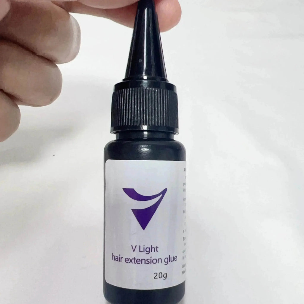 V-Light Hair Extension Fast Grafting Tool Firm and Traceless v light hair mashine extension hair extension uv glue light device - ACHETE LTD