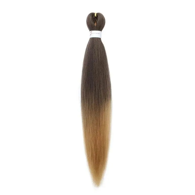 3Pcs Synthetic 20Inch Braiding Hair Pre Stretched Hair Extension Afro Braid Yaki Straight Hair Extension for Women - ACHETE LTD