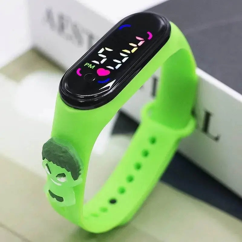 MINISO Electronic Digital Watches Colour screen Display Children's Watch Cartoon Fashion Watches Holiday Gift Kids Watches - ACHETE LTD