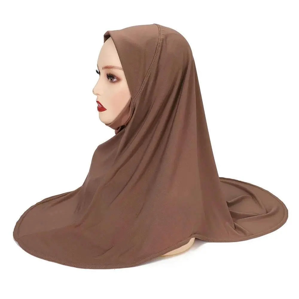 hot selling one piece hijab ready to wear instant bawal instant headscarf instant for muslim women - ACHETE LTD